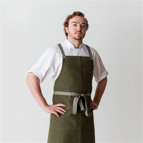 cross back chef apron